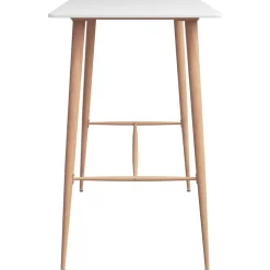 vidaXL Bartafel 120x60x105 cm wit