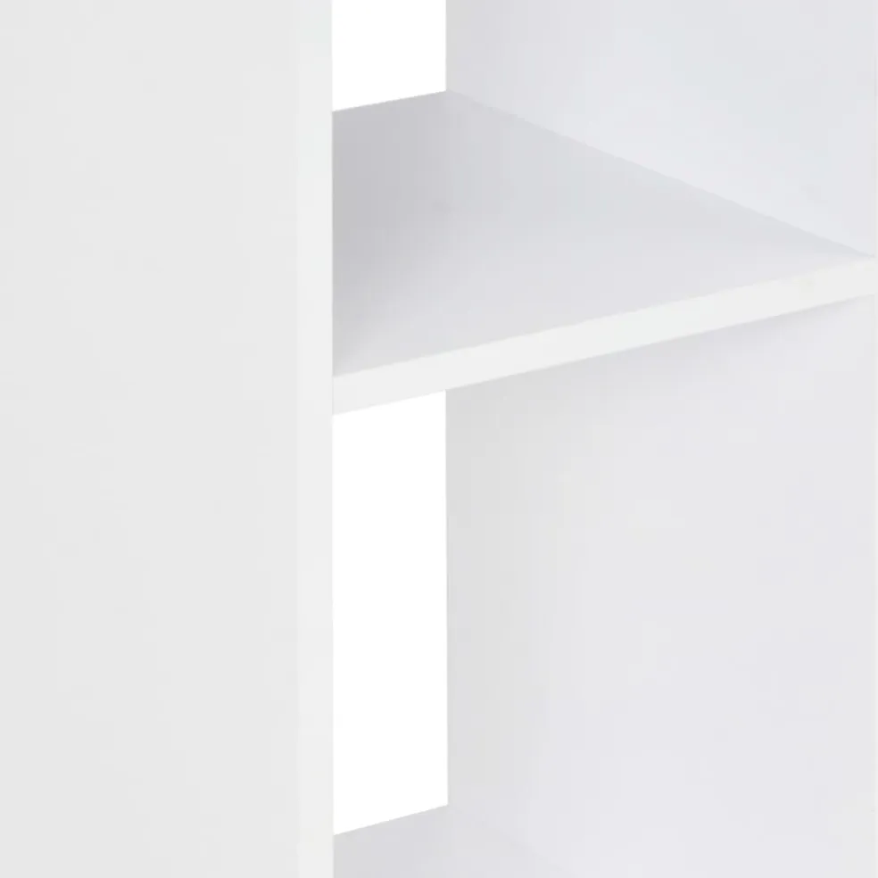 vidaXL Bartafel 60x60x110 cm wit en antracietgrijs