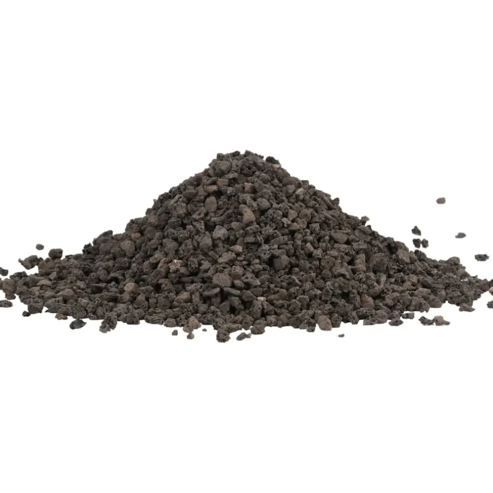 vidaXL Basaltgrind 25 kg 5-8 mm zwart