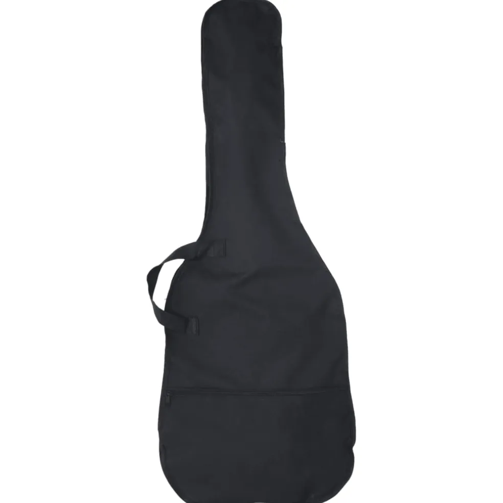 vidaXL Basgitaar voor beginners elektrisch met tas 4/4 46" blauw zwart