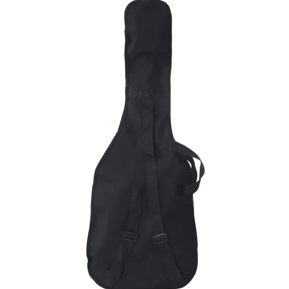 vidaXL Basgitaar voor beginners elektrisch met tas 4/4 46" blauw zwart