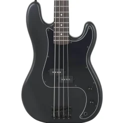vidaXL Basgitaar voor beginners elektrisch met tas 4/4 46" zwart