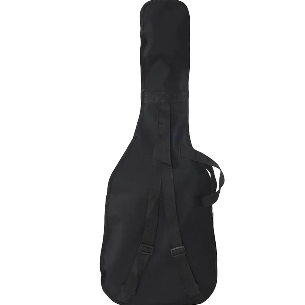 vidaXL Basgitaar voor beginners elektrisch met tas 4/4 46" zwart