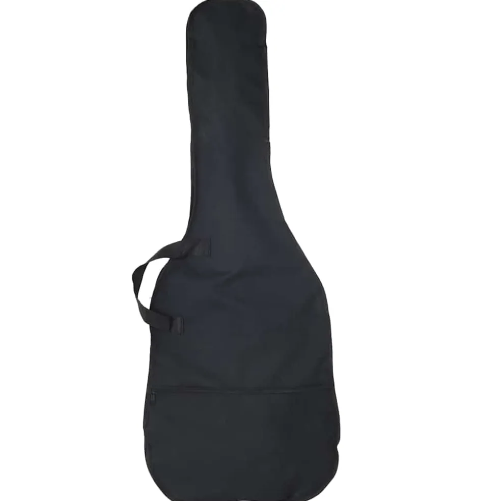 vidaXL Basgitaar voor beginners elektrisch met tas 4/4 46" zwart