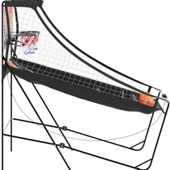 vidaXL Basketbal arcade met 4 ballen voor 2 spelers