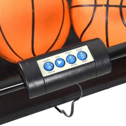 vidaXL Basketbal arcade met 4 ballen voor 2 spelers