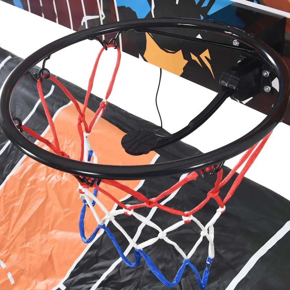 vidaXL Basketbal arcade met 4 ballen voor 2 spelers