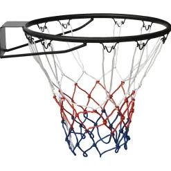 vidaXL Basketbalring 45 cm staal zwart
