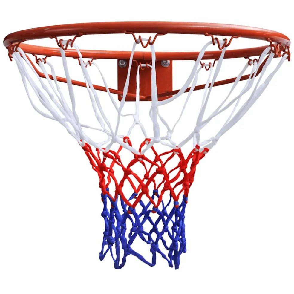 vidaXL Basketbalringset met net 45 cm oranje