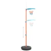 vidaXL Basketbalset draagbaar verstelbaar 133-160 cm