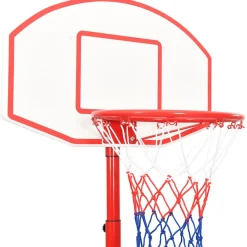 vidaXL Basketbalset draagbaar verstelbaar 200-236 cm