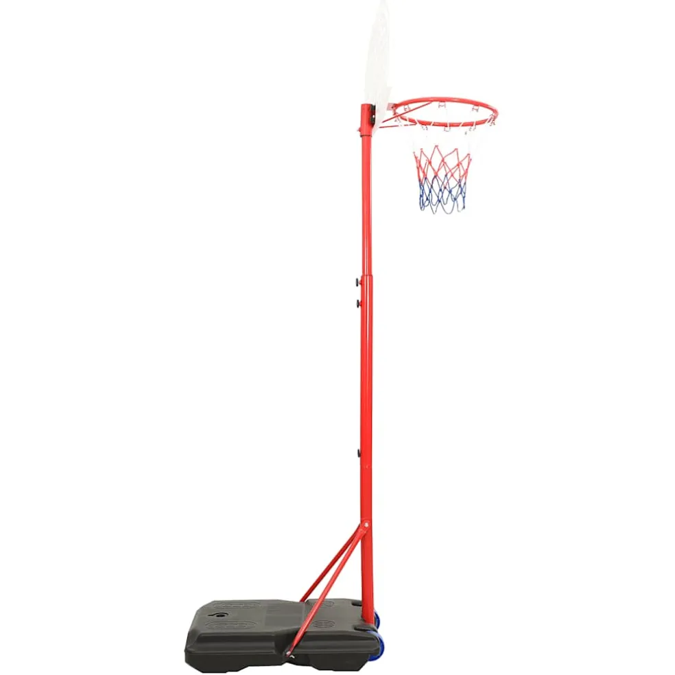 vidaXL Basketbalset draagbaar verstelbaar 200-236 cm