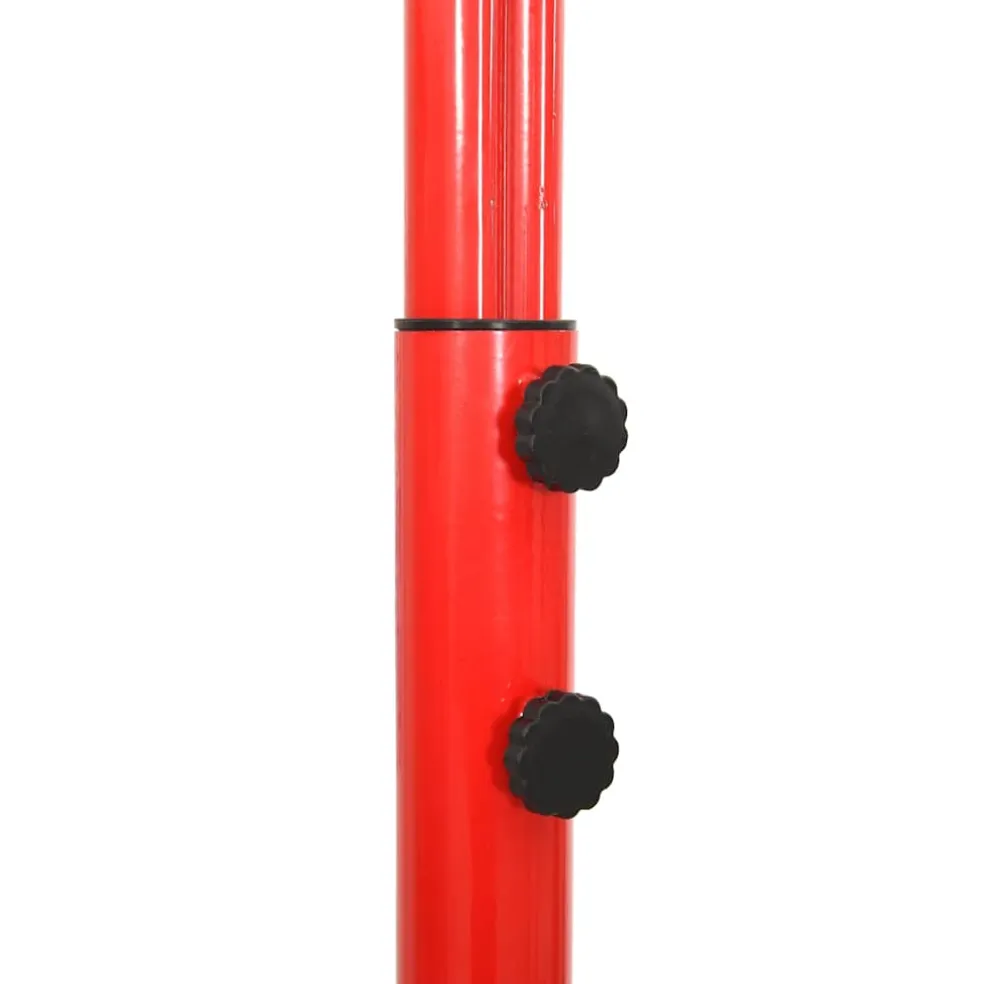 vidaXL Basketbalset draagbaar verstelbaar 200-236 cm
