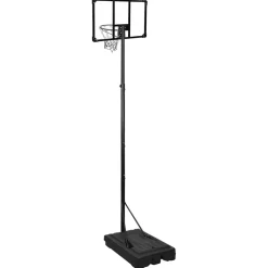vidaXL Basketbalstandaard 280-350 cm polycarbonaat transparant