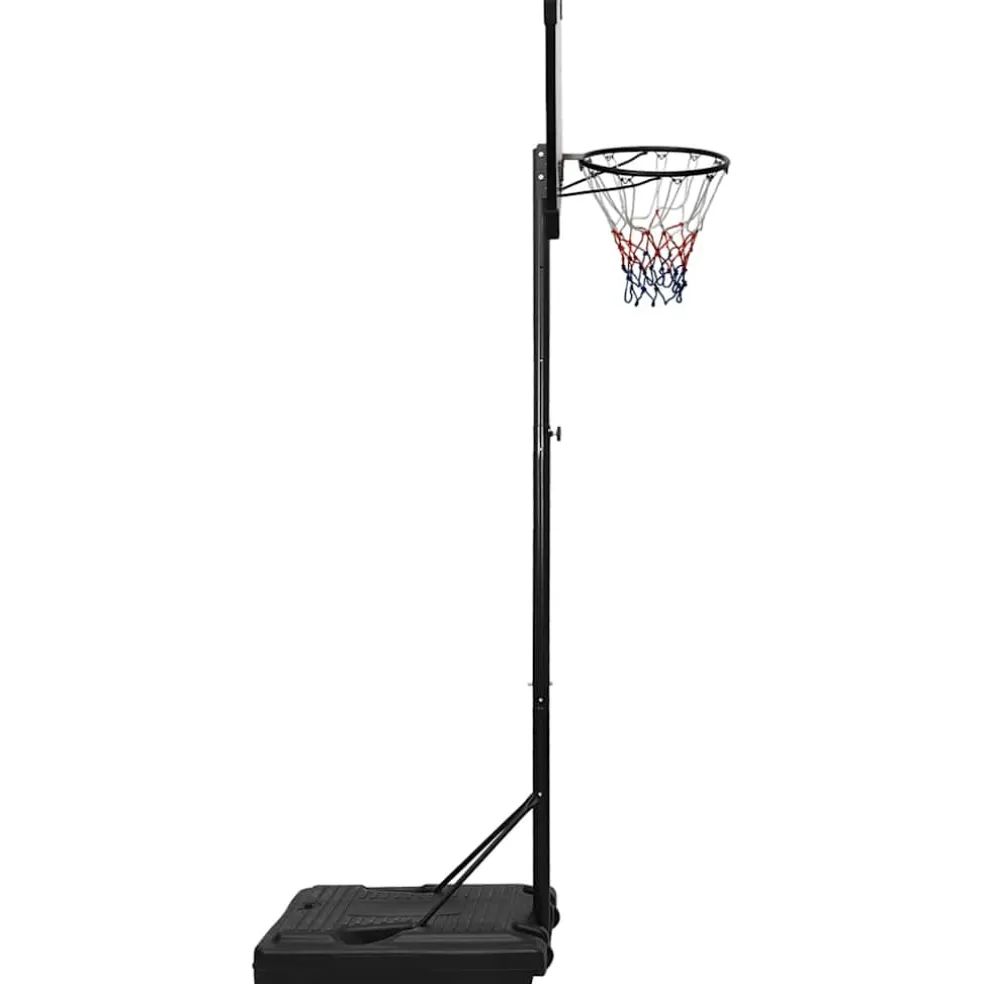 vidaXL Basketbalstandaard 235-305 cm polycarbonaat transparant