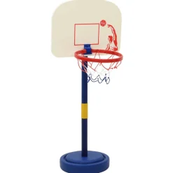 vidaXL Basketbalstandaard met bal en pomp hoogte verstelbaar 90/121 cm