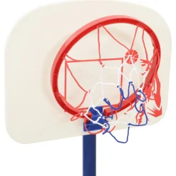 vidaXL Basketbalstandaard met bal en pomp hoogte verstelbaar 90/121 cm