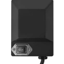 vidaXL BBQ Draaispit motor 4 W zwart