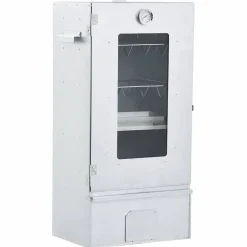 vidaXL BBQ-rookoven met 1 kg houtsnippers 44,5x29x83 cm
