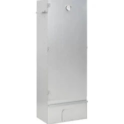 vidaXL BBQ-rookoven met koude rookgenerator gegalvaniseerd staal