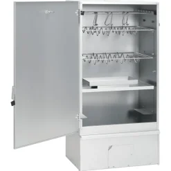vidaXL BBQ-rookoven met koude rookgenerator gegalvaniseerd staal