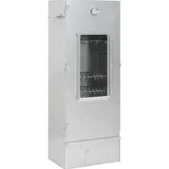 vidaXL BBQ-rookoven met koude rookgenerator gegalvaniseerd staal