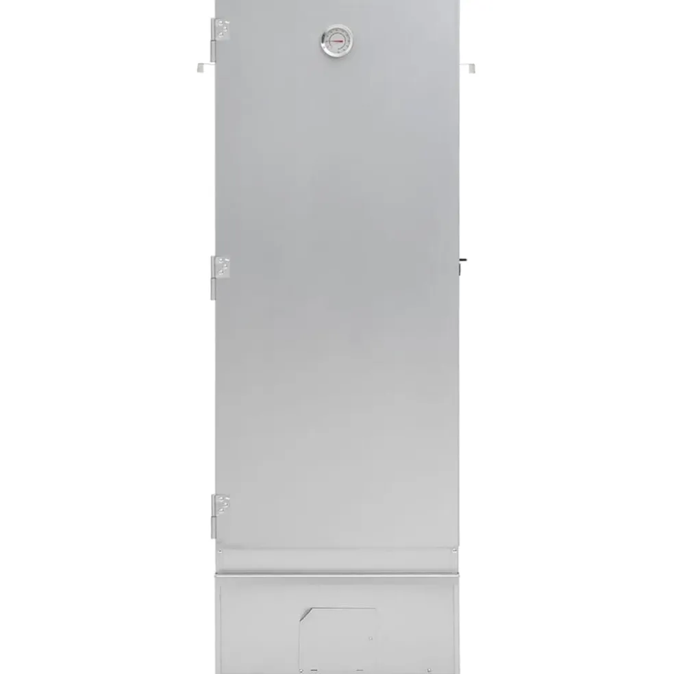 vidaXL BBQ-rookoven met koude rookgenerator gegalvaniseerd staal