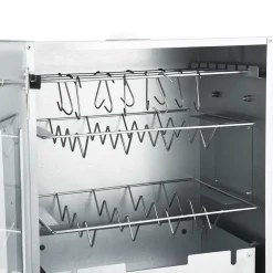 vidaXL BBQ-rookoven met koude rookgenerator gegalvaniseerd staal