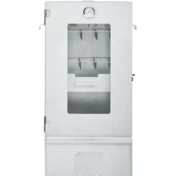 vidaXL BBQ-rookoven met koude rookgenerator gegalvaniseerd staal