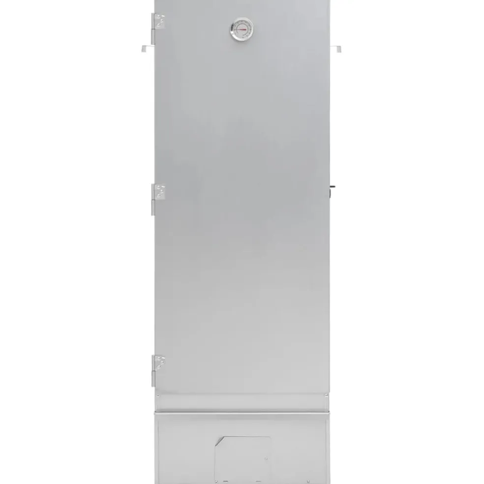 vidaXL BBQ-rookoven met koude rookgenerator gegalvaniseerd staal