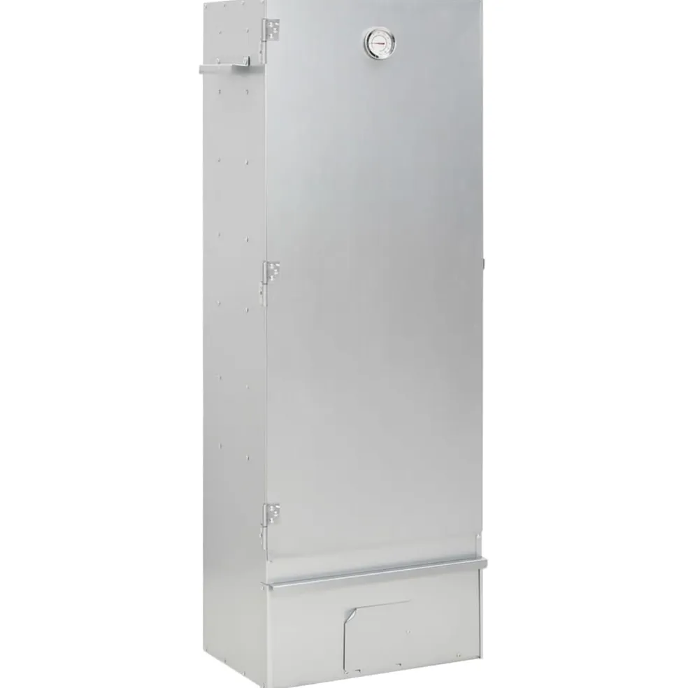 vidaXL BBQ-rookoven met koude rookgenerator gegalvaniseerd staal