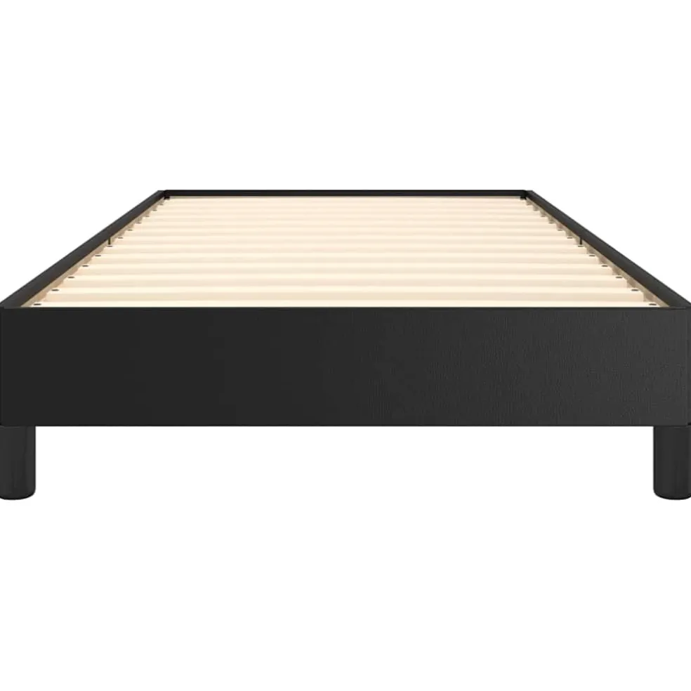 vidaXL Bedframe kunstleer zwart 80x200 cm