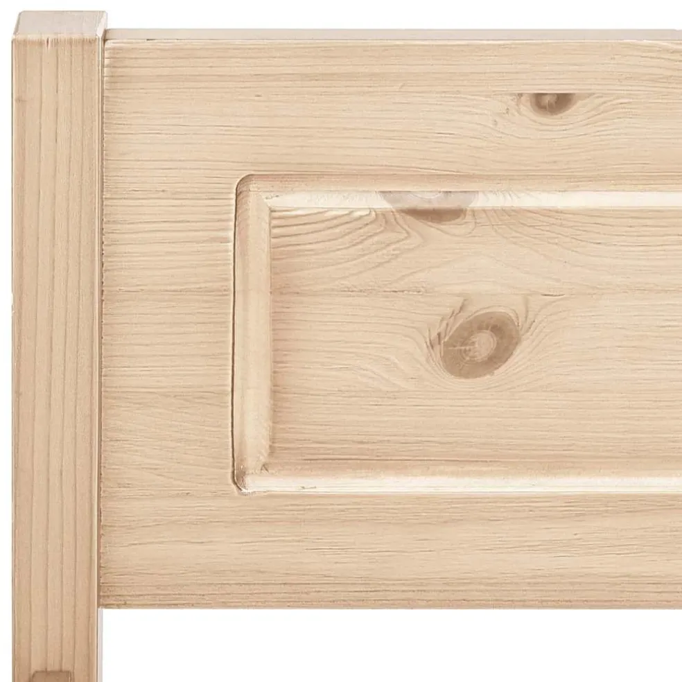vidaXL Bedframe massief grenenhout 90x200 cm