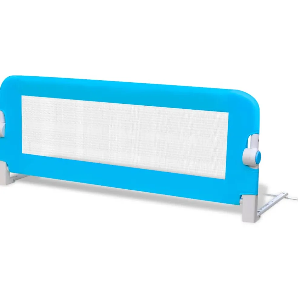 vidaXL Bedhekje peuter 102x42 cm blauw