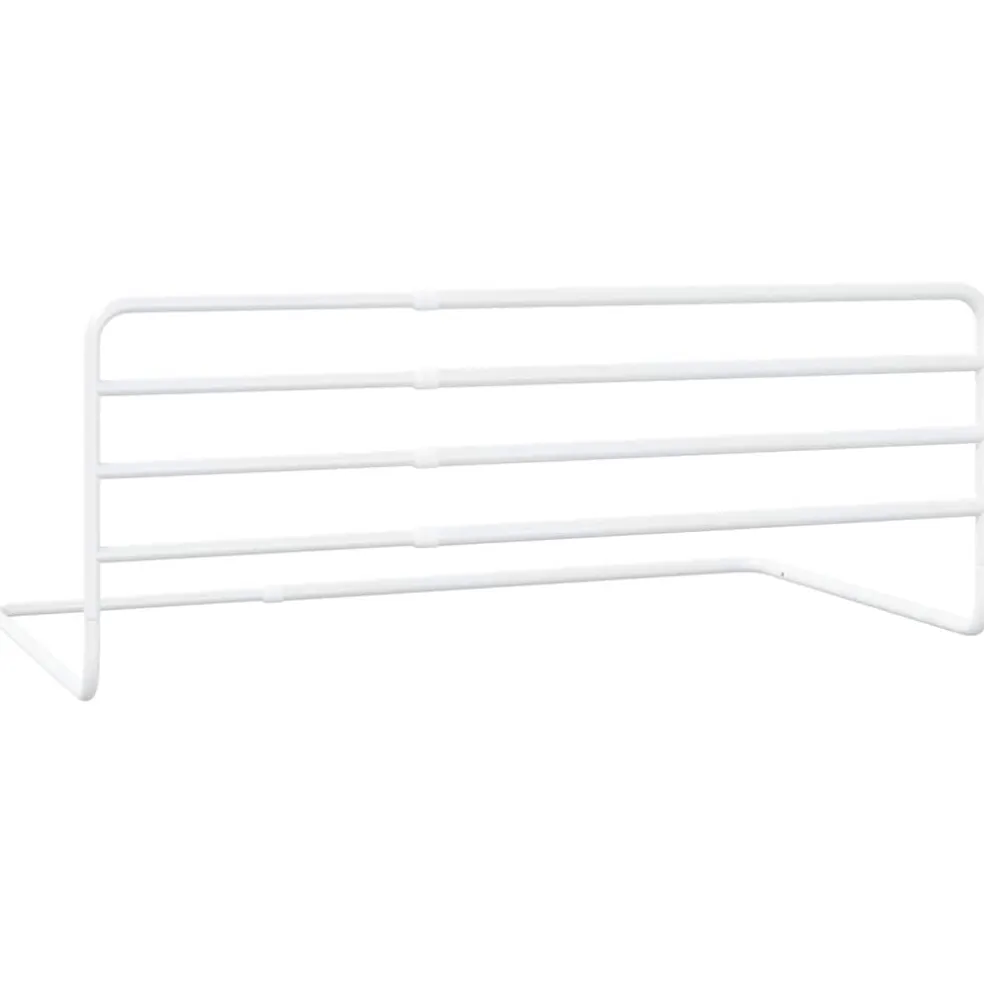 vidaXL Bedhekje peuter (76-137)x55 cm ijzer wit