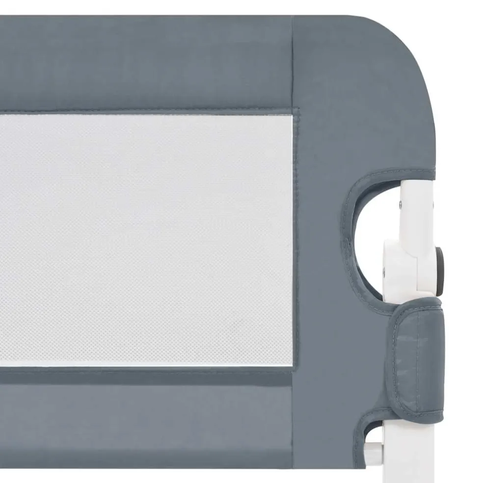 vidaXL Bedhekje peuter 102x42 cm polyester grijs