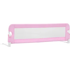 vidaXL Bedhekje peuter 120x42 cm polyester roze