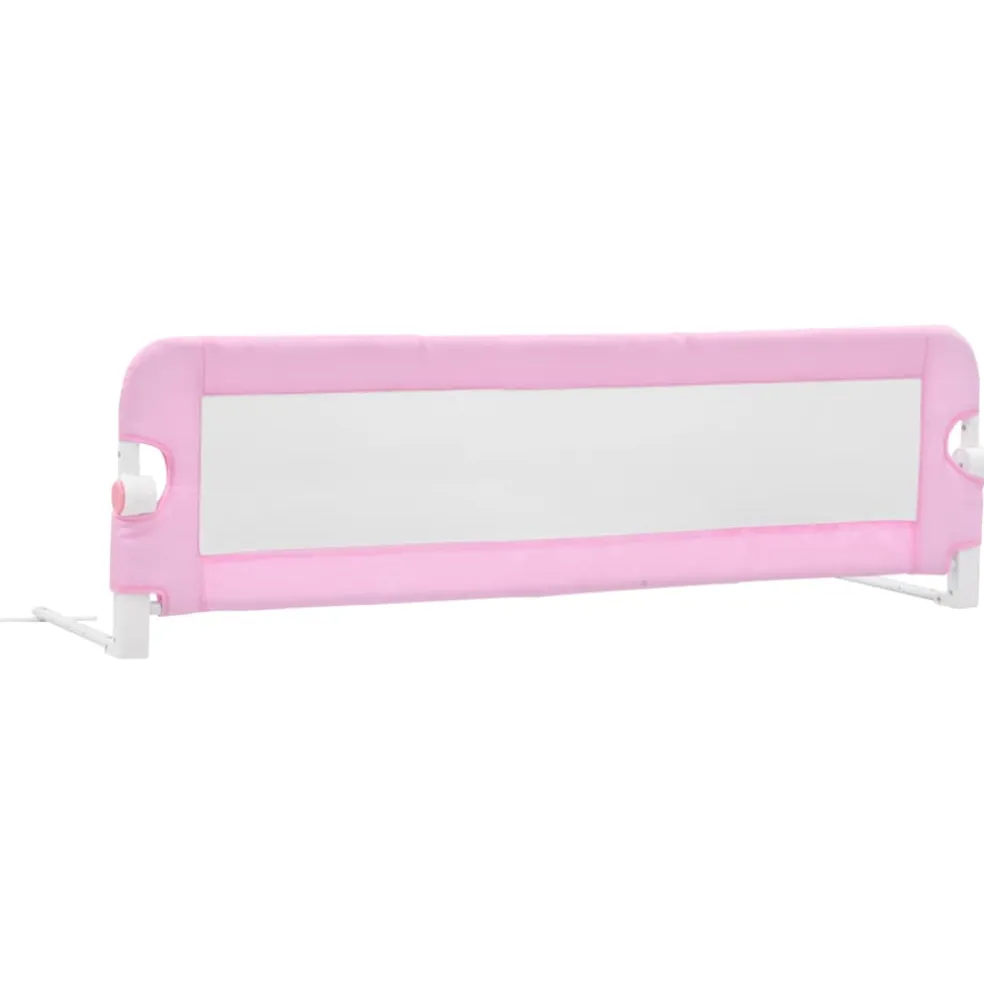 vidaXL Bedhekje peuter 120x42 cm polyester roze
