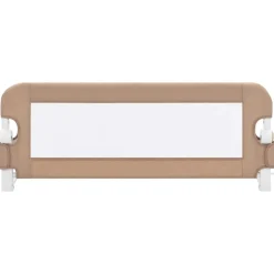 vidaXL Bedhekje peuter 102x42 cm polyester taupe