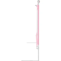 vidaXL Bedhekje peuter 90x25 cm stof roze