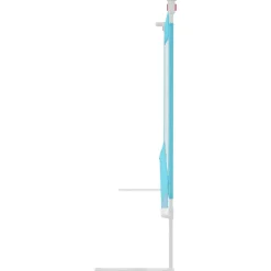 vidaXL Bedhekje peuter 90x25 cm stof blauw
