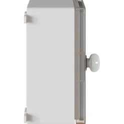 vidaXL Bedieningskast Grijs 25 x 13 x 24 cm ABS Kunststof
