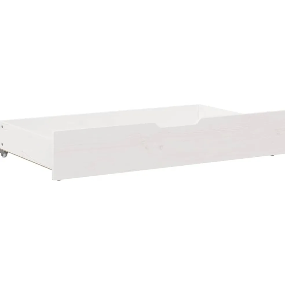 vidaXL Bedlades 2 st 95x55x17 cm massief grenenhout