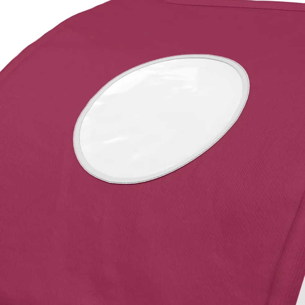 vidaXL Bedtunnel 2 st Rood Polyester