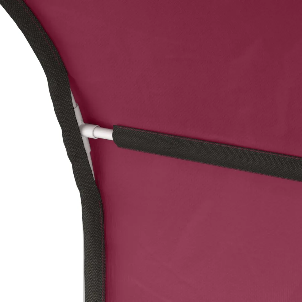 vidaXL Bedtunnel 2 st Rood Polyester