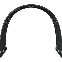 vidaXL Bedtunnel 2 st Zwart Polyester