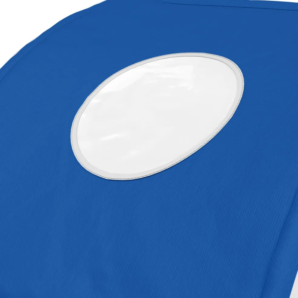 vidaXL Bedtunnel voor kinderbedden 2 st Wit Polyester