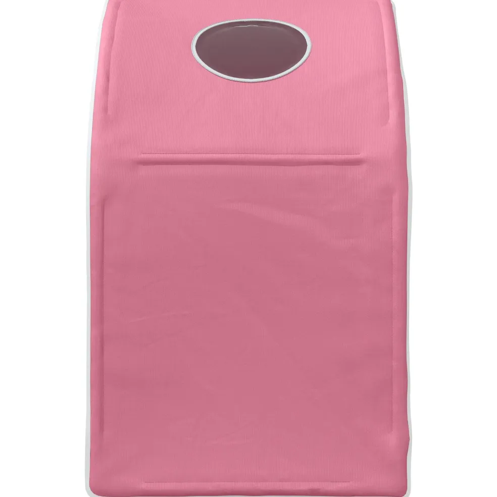 vidaXL Bedtunnel voor kinderbedden 2 st Roze Polyester