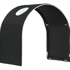 vidaXL Bedtunnel voor kinderbedden 2 st Zwart Polyester