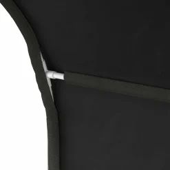 vidaXL Bedtunnel voor kinderbedden 2 st Zwart Polyester